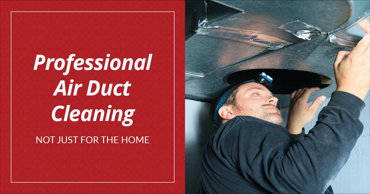 Commercial air duct cleaning