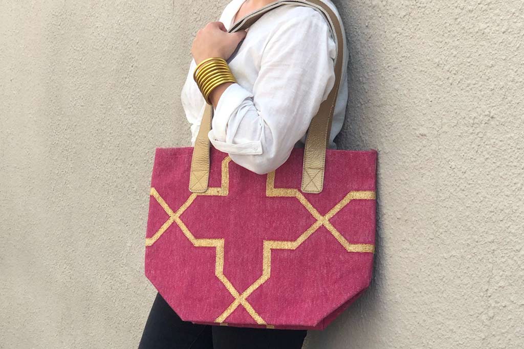 Shop coasters, totes and other accessories made from oriental and antique rugs