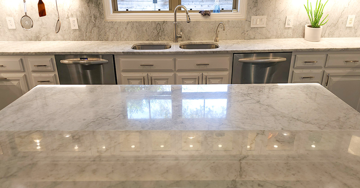Marble and natural stone maintenance
