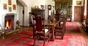 A fall interior design trend: Adding antique and hand-made decor