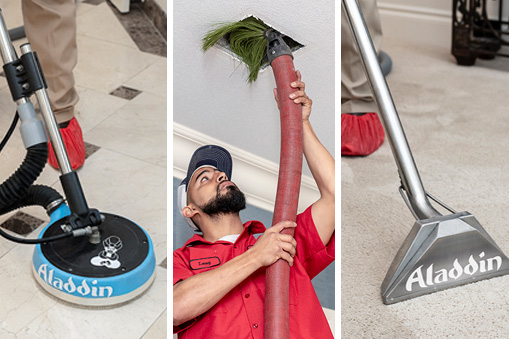 Move in move out cleaning services from Aladdin Cleaning & Restoration